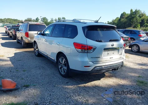2014 Nissan Pathfinder Platinum из США, поврежденный, VIN 5N1AR2MM6EC679373